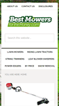 Mobile Screenshot of bestmowersforthemoney.com